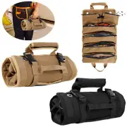 Roll Up Tool Bag Oxford Cloth Heavy Duty Tool Roll Up Pouch Large Capacity ⊥