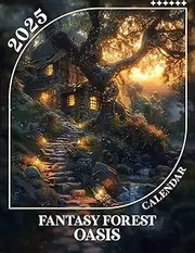 Fantasy Forest Oasis 2025: Embark on a Year of Enchantment in a Whimsical Forest Oasis, Perfect for Organizing Your Days