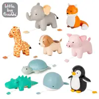 在飛比找PChome24h購物優惠-【Little Big Friends】動物造型音樂皮質玩偶