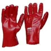PROCHOICE Red PVC Short Gloves