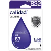 Calidad Calibre HP 67 Ink Black