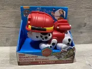 Paw Patrol Toy Marshall Action Blast Off Bubble Blower Nickelodeon