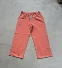 Patagonia Pants Womens Large Orange Regenerative Organic Cotton Essential NEW