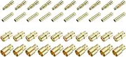 uxcell 20 Pairs Banana Plugs Connector 4mm/8mm Male Female Banana Plug for Speaker Wire RC Battery ESC Motor
