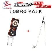 Golf Club Holder with Built-in Switchblade Divot Tool – Durable, Lightweight