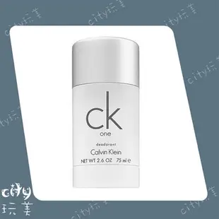 CK ONE 體香膏 75g Calvin Klein 凱文克萊 全新正品╭✽玩美city✽╮