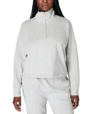 Sweaty Betty Funnel Neck Half Zip Sweatshirt