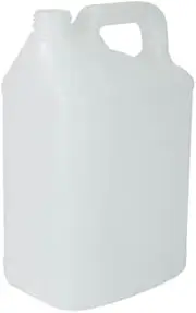 5L Plastic DG Jerry Can Natural With Cap