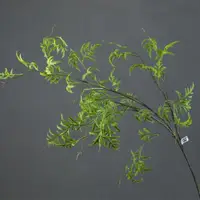 在飛比找ETMall東森購物網優惠-高品質軟膠蕨類植物造景家居假樹配葉軟裝插花配葉假樹枝攝影道具
