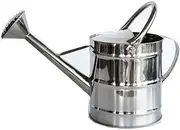 Stainless Steel Watering Can Large Capacity Watering Can for Spraying and Watering 8L / 12L Suitable for Watering Gardens Vegetable Gardens and Green Plants (Color : Silver, Size : 12L)