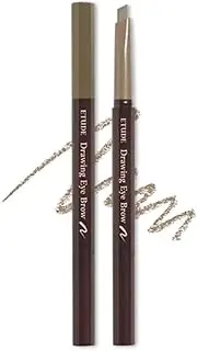 Etude House Drawing Eye Brow #7 Light Brown Eyebrow Pencil 0.25G + Face Sheet Mask