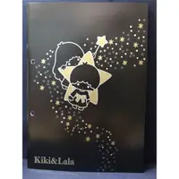 在飛比找蝦皮購物優惠-2003 雙子星 kikilala 黑金系列筆記本