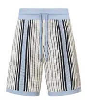 Amiri Script Stripe Short S,L,M ASHLEY BLUE