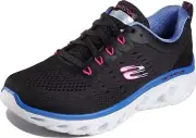 Skechers Women's Glide-Step Sport - Fresh Charm Running Shoe 8 Blue