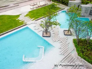 中天海灘前段的1臥室公寓 - 35平方公尺/1間專用衛浴Veranda Pattaya282 Great Sky&Sea View-TV4K Netflix
