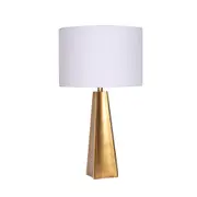 Table Lamp Desk Lamps Bedside Side Light Reading Polyresin Brushed Gold Lighting