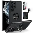 For Samsung Galaxy S22 S23 Ultra Shockproof Stand Case Cover Screen Protector