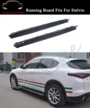 Running Board Nerf Bar Side Step Pedals Fits for Alfa Romeo Stelvio 2018-2020
