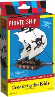 Creativity for Kids: Make Your Own Pirate Ship Craft Kit