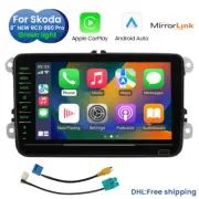RCD880 PRO 187B Green Light Android Auto Carplay Mirrorlink Radio For VW Passat
