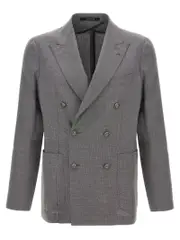 [Tagliatore] Tagliatore-Montecarlo Blazer Grigio-Uomo 48IT Gray