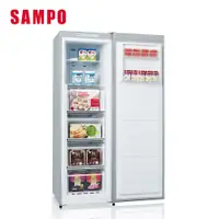 在飛比找蝦皮商城優惠-【SAMPO 聲寶】216公升直立式冷凍櫃(SRF-220F