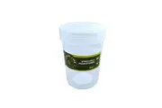 2 x 600ml Screw Top Stack-able Plastic Food Storage Container Box Tubs Lid BPA Free