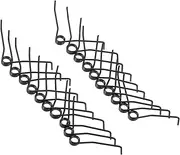 NULYLU 20pcs Pruner Spring Replacement Compression Spring for Fruit Pruning Shears Enhanced Cutting Power Easy Installation