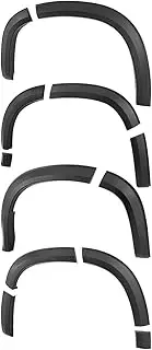 Car Accessories Fender Flares Wheel Arch Set Compatible with Mitsubishi Pajero Sport 2020 2021 2022 2023 2024 Models Matte Black Mudguards