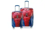 2pc Marvel Spiderman Pc 19" 28" Trolley Luggage Suitcase Travel Small Large