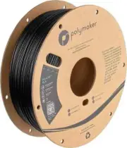 Polymaker PLA Filament 1.75mm Black Powerful PLA Filament 1.75mm 3D Print...