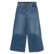 [7 For All Mankind] 7 For All Mankind Bleached-effect Jeans 27 US BLUE