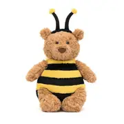 Barcelona Musu Bear style Bumblebee Spring Bee Costume Plush Toy Soft Stuffed Doll Gifts