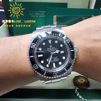 在飛比找蝦皮購物優惠-Rolex 勞力士 漸藍 116660 海使 2015年 黑