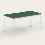 [Recess] Everyday Desk, Small - 120W x 60D x 75H (cm) / Forest / White