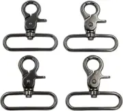 8Pcs Strong Zinc Alloy Webbing Strap Swivel Trigger Clip Snap Hook Lobster Clasp