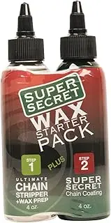 SILCA Professional Grade Bike Chain Cleaner and Liquid Wax 2 Pack Starter Bundle 40z
