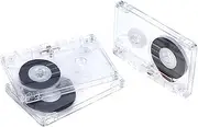 3 Pieces Blank Cassette Tape Practical Blank Audio Tapes for Voice Recording