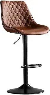 Tall Bar Stools Household Restaurant Kitchen Island Table High Chair Can Lift Wrought Iron Bar Chair Bar Coffee Bar Front Desk High Stool Barstools (Color : C)