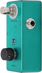 Clean Boost Effect Knob Control Boostor Pedal Electric Guitar Accessories Green