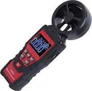 HT625B Handheld Digital Anemometer Air Speed Temperature Humidity Tester Meter for Wind Power Nautical Outdoors