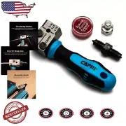 Professional 3/16 in. Double Flaring Tool with Detachable Die for Vehicles