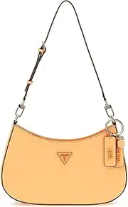 [GUESS] Noelle Top Zip Shoulder Bag Apricot, apricot