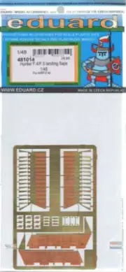 EDU481014 1:48 Eduard PE - Hunter F.4/F.5 Landing Flaps (AFX kit)