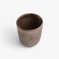 在飛比找誠品線上優惠-日式 銅釉流金 250ml 陶瓷茶杯 古銅 單品