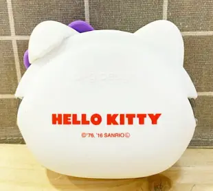 【震撼精品百貨】Hello Kitty 凱蒂貓-三麗鷗 Hello Kitty日本SANRIO三麗鷗KITTY日本矽膠造型零錢包-紫*77557 震撼日式精品百貨