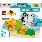 LEGO DUPLO Wild Animal Families: Penguins & Lions 10442