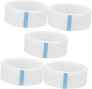 DRESSOOS Lash Extension Tape 5 Rolls 4.3m per Roll White Non-Woven for False Lashes Daily Use Safe for Skin