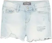 [DL1961] Girls' Lucy Toddler High Rise Cut Off Short