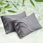 Bedsure Pillow Cases Queen Size Set of 2, Rayon Derived from Bamboo Cooling